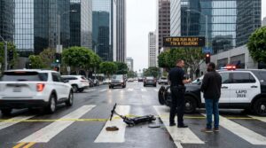 Atropello con fuga de un peatón en Los Ángeles en 2026